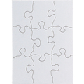 Hygloss Products Compoz-A-Puzzle®, 4" x 5 1/2" Rectangle, 9 Pieces 96113